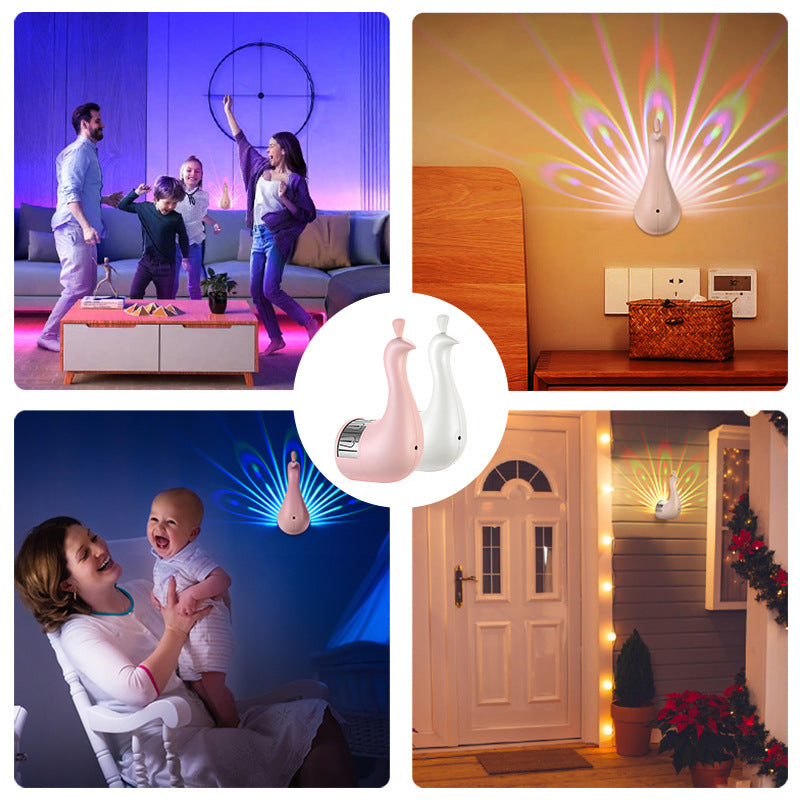Lampe murale LED - éclairage d'ambiance dans une chambre